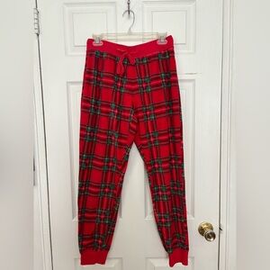Aeropostale Red Plaid Pajama Pants